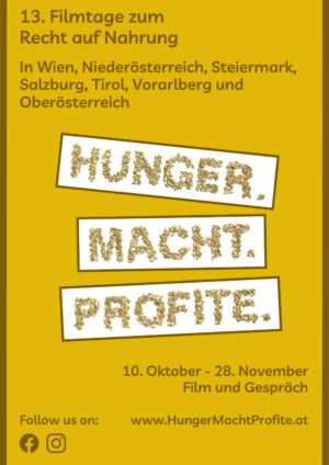 Hunger.Macht.Profite.13 – Filmtage zum Recht auf Nahrung